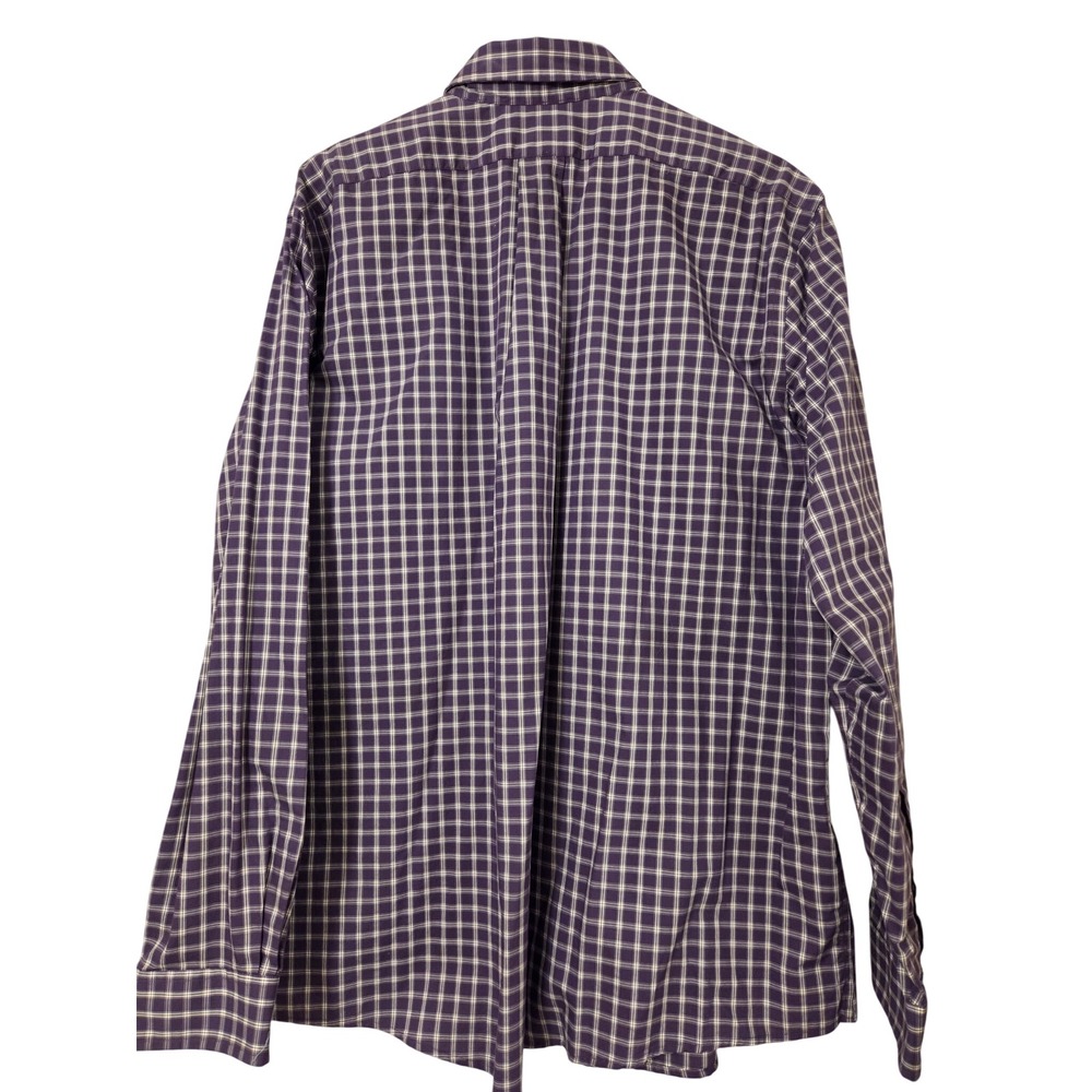 Eddie Bauer Mens XL Relaxed Fit Plaid Long Sleeve Button Down Shirt